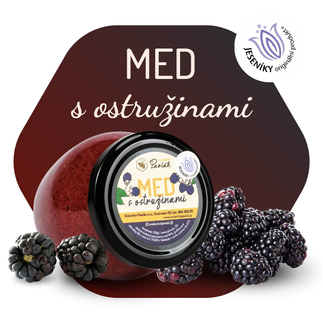 Med s ostružinami