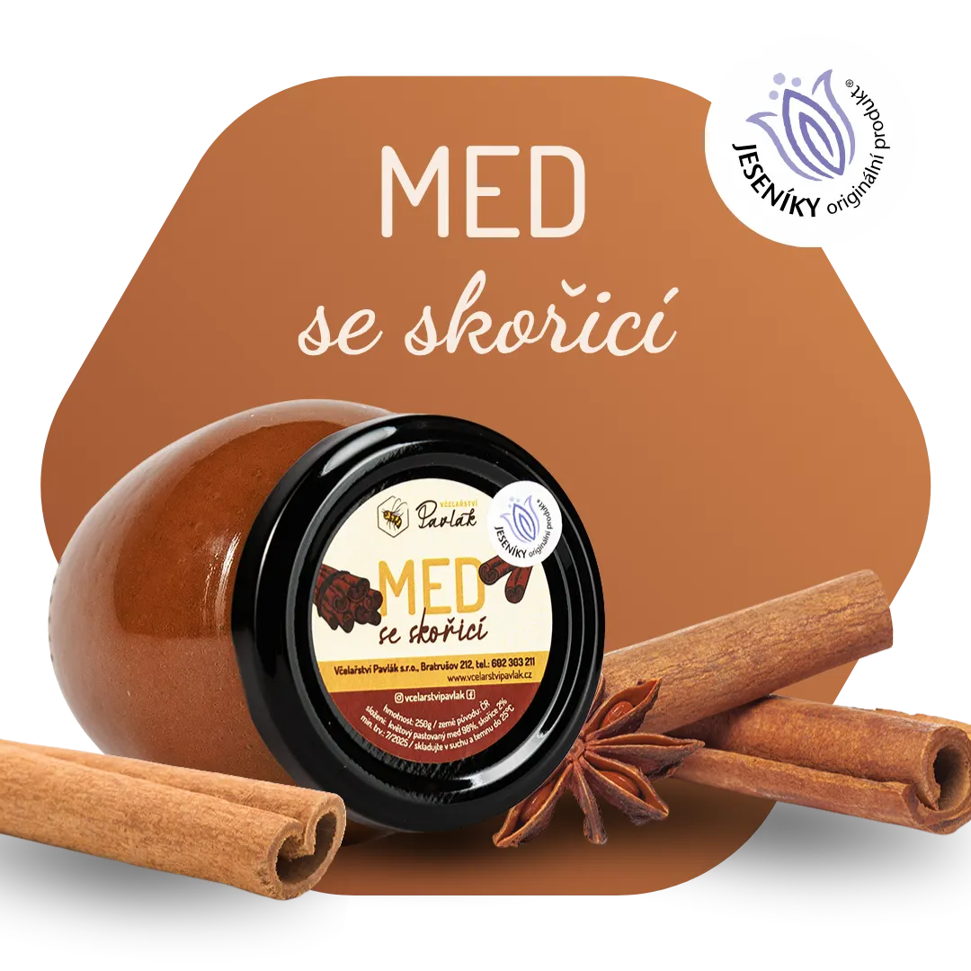 Med se skořicí