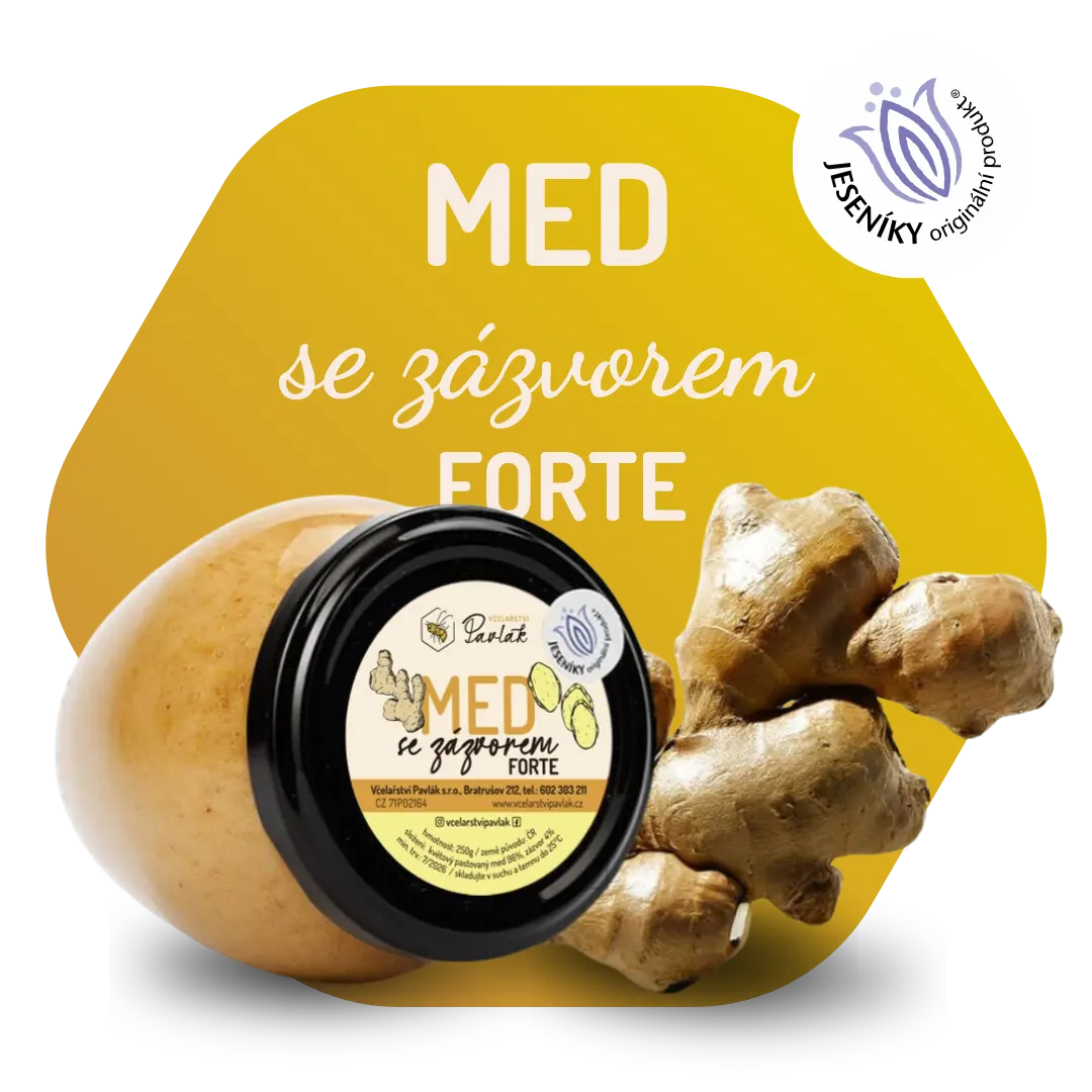 Med se zázvorem FORTE